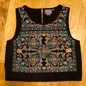 Venessa Virginia Anthropologie Sleeveless Top